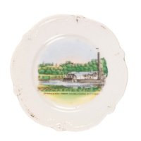 "Springbank Pumphouse" Souvenir Plate
