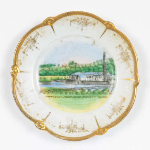"Springbank Pumphouse" Souvenir Plate
