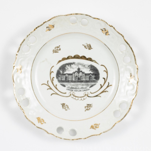 "London Asylum" Commemorative Plate