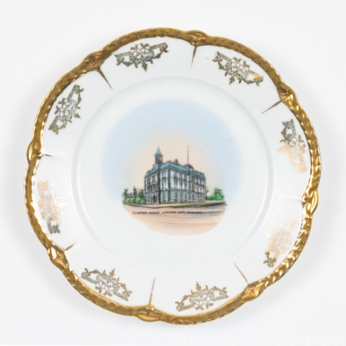 "Customs House", Souvenir Plate