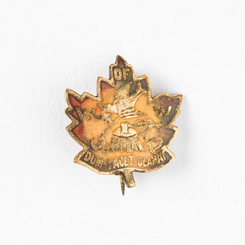"Woodmen of the World" Maple Leaf Pin