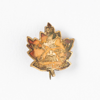 "Woodmen of the World" Maple Leaf Pin