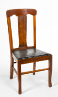 Dining Chair with Black Seat