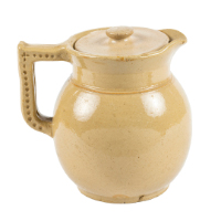 Stoneware Cocoa Pitcher
