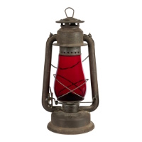 Hobbs Hardware Kerosene Lantern with Metal Stand