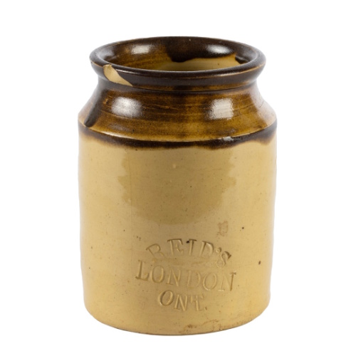 W.J. Reid Stoneware Crock