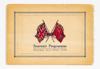 Souvenir Programme (Western University Stationary Hospital)