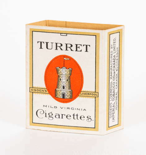 Cigarette Box, Turret Cigarettes