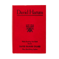 David Harum Advertising Book