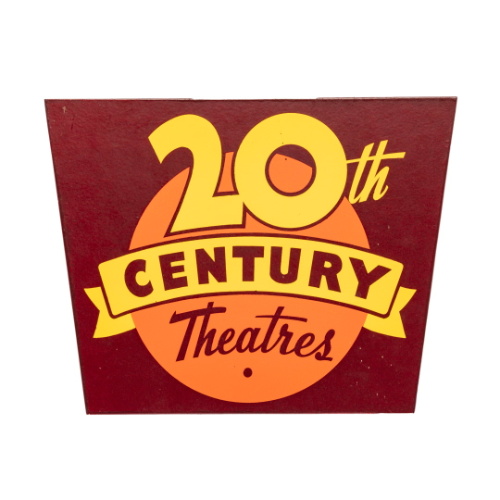 "20th Century Theatres" Sign