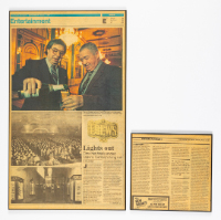 "Lights Out: Time has Finally Ended Loew's, Century's Long Run" - Mounted Article