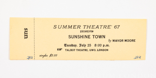 Summer Theatre '67: Sunshine Town
