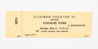 Summer Theatre '67: Sunshine Town