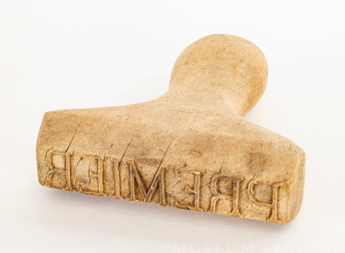 Soap Stamp, "Premier"