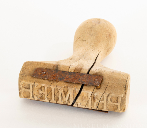 Soap Stamp, "Premier"