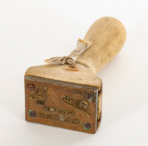 Soap Stamp, "Tino's Savon Castile"