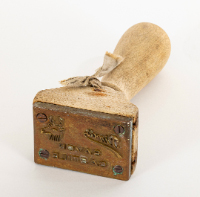 Soap Stamp, "Tino's Savon Castile"