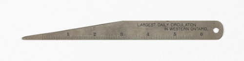 The London Free Press Letter Opener