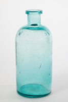 W.E. Saunders Glass Bottle
