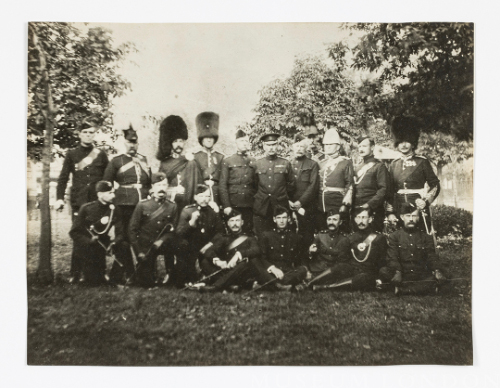 Fusiliers (Cronyn in the back row?)