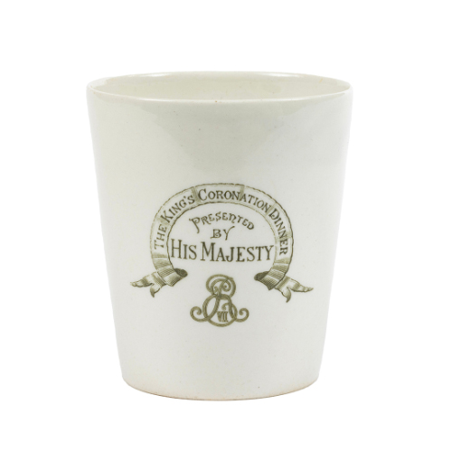 Ceramic Cup - June 1902 Coronation
