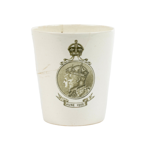 Ceramic Cup - June 1902 Coronation