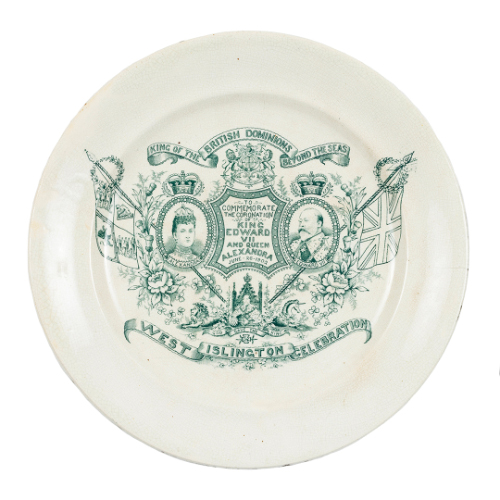 Ceramic Plate - June 1902 Coronation