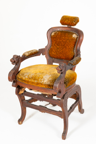 Leather Barber's Chair