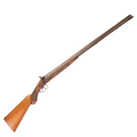 J. Gurd Double Barrelled Shotgun (Muzzle Loading), c. 1860