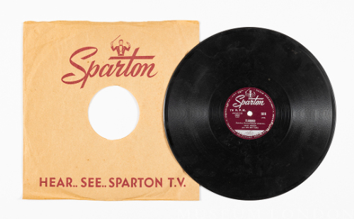 Sparton Record, "Silhouettes" / "Flamingo"
