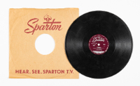 Sparton Record, "Silhouettes" / "Flamingo"