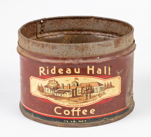 Gorman-Eckert & Company "Rideau Hall" Coffee Tin