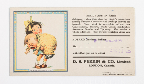 D. S. Perrin Company Blotter