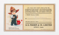 D. S. Perrin Company Blotter