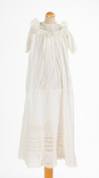 Christening Dress with Ruffled Collar