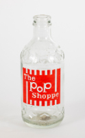 Pop Shoppe Bottle with Red and White Label