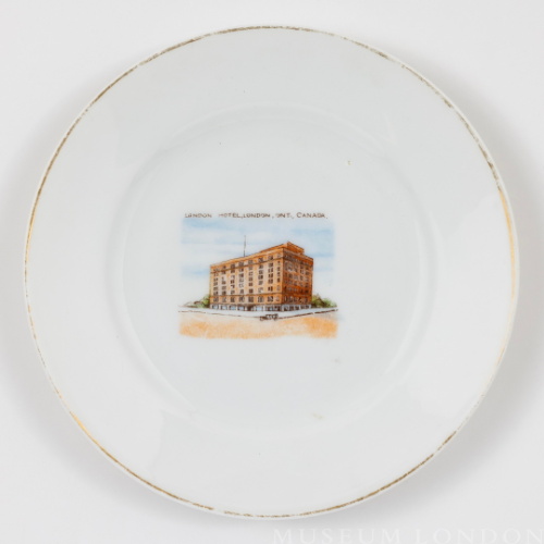 "Hotel London", Souvenir Plate