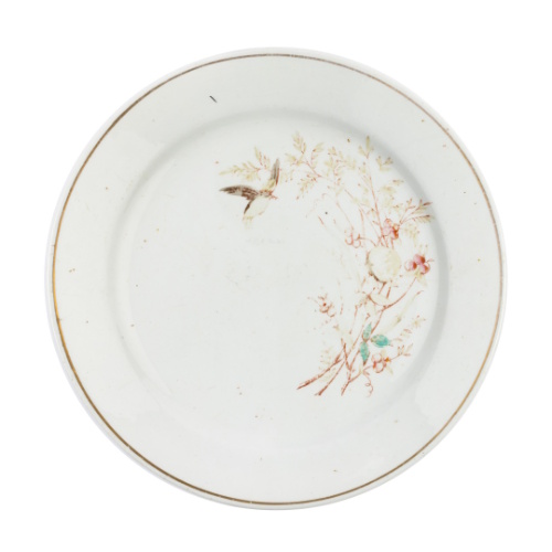 Cake Plate, W.J. Reid & Co. Crystal Hall Works