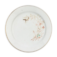 Cake Plate, W.J. Reid & Co. Crystal Hall Works