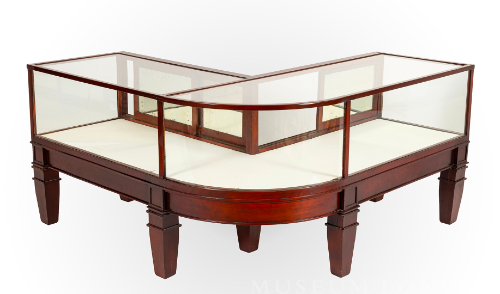 Curved Display Cabinet