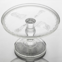 Cake Plate, Opera Pattern (Annie Pixley, Maud Granger)