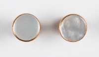 Pearl Faced Cuff Links