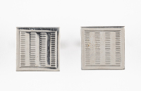 Silver Square Cuff Links