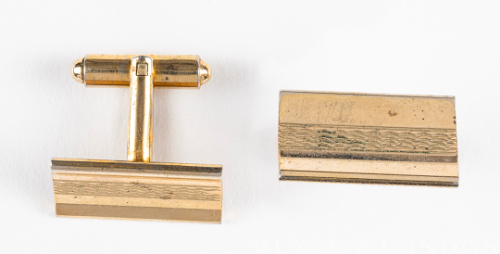 Gold Cuff Links