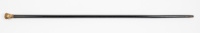 Cane with Round Gold Handle