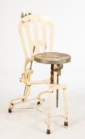 White Painted Operating Chair