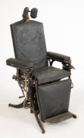 Black Leather Examination Chair