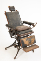 Black Leather Examining Chair