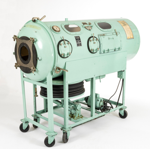 Drinker-Collins Respirator with Mirror