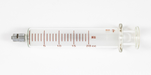 Glass Syringe (20ccs)